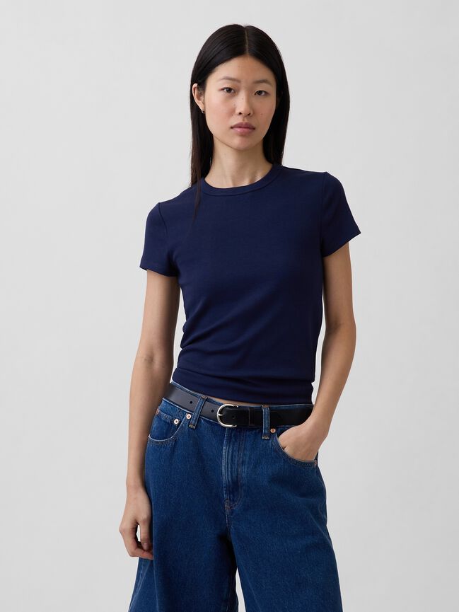 Modern Crewneck T-Shirt gap modern crewneck t shirt