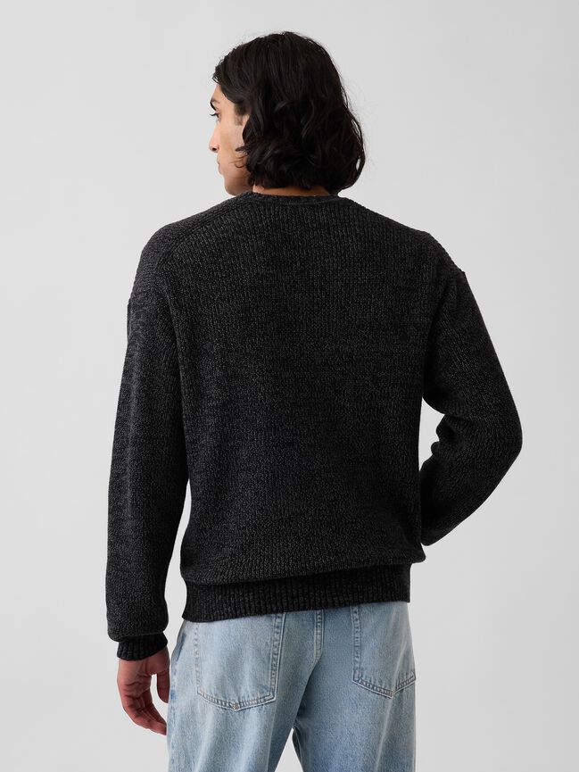 Relaxed Shaker Sweater gap relaxed shaker sweater