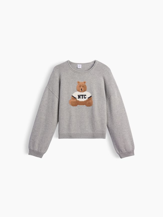 Kids Oversized Rollneck Sweater gap kids oversized rollneck sweater