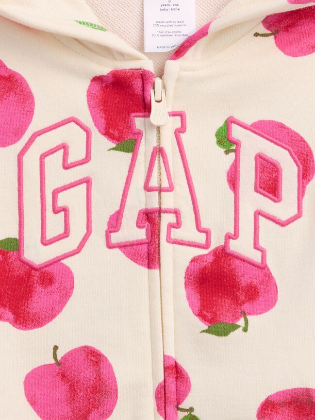 babyGap Relaxed Logo Zip Hoodie babygap relaxed logo zip hoodie