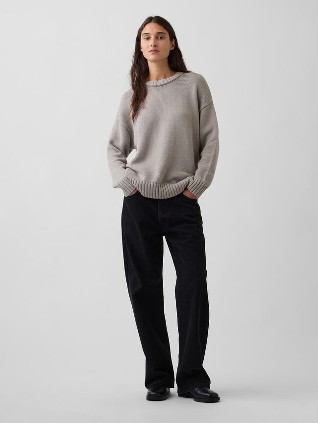 100% Cotton Oversized Sweater gap 100 cotton oversized sweater