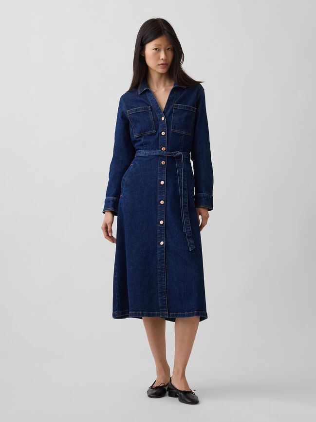 فستان طويل gap فستان طويل