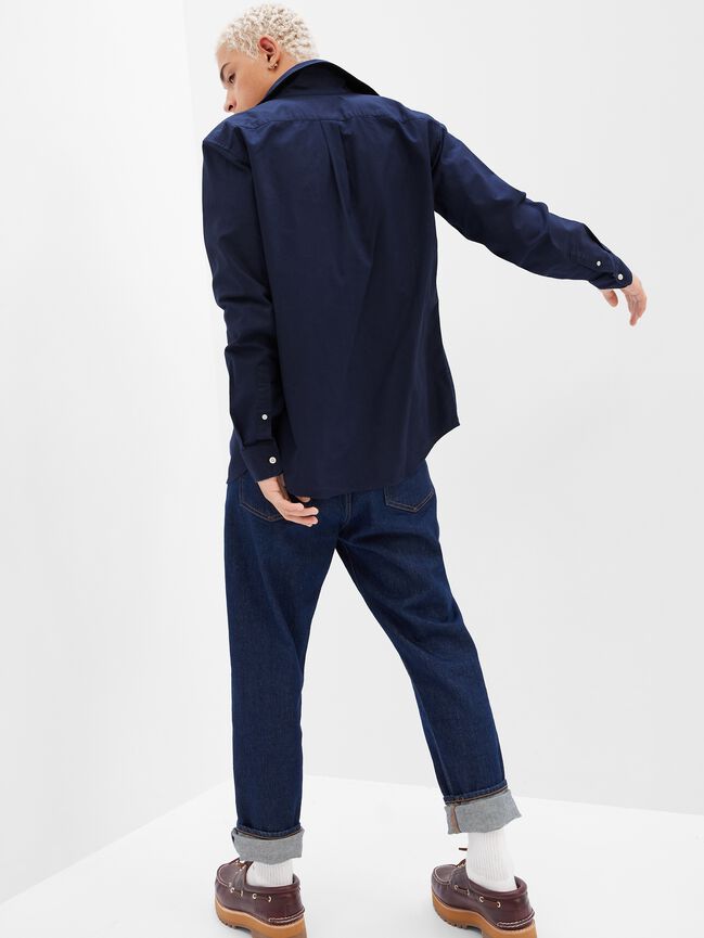 Oxford Shirt in Standard Fit gap oxford shirt in standard fit