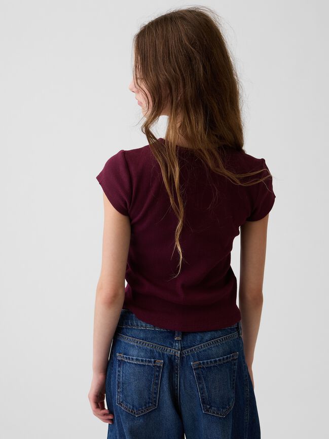 Kids Rib T-Shirt gap kids rib t shirt