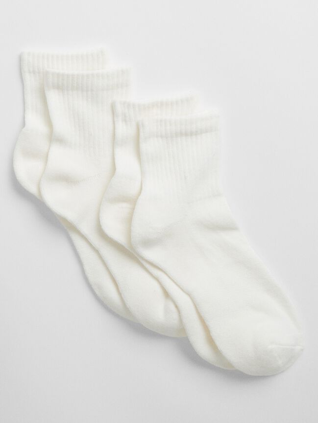 Studio Quarter Crew Socks (2-Pack) gap studio quarter crew socks 2 pack