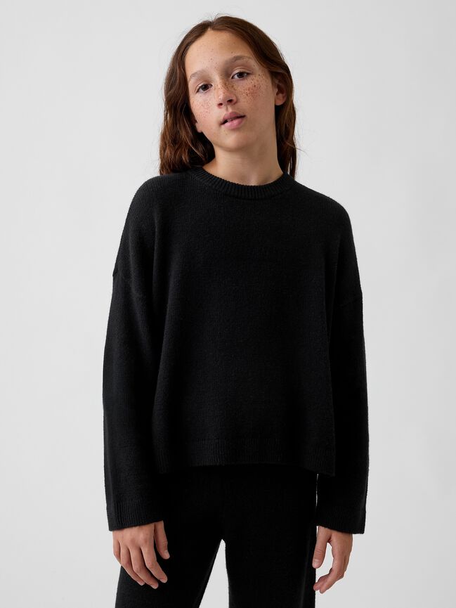 Kids CashSoft Oversized Sweater gap kids cashsoft oversized sweater