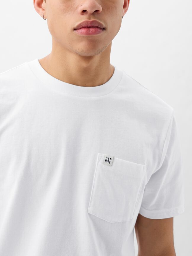 Organic Cotton Pocket T-Shirt gap organic cotton pocket t shirt
