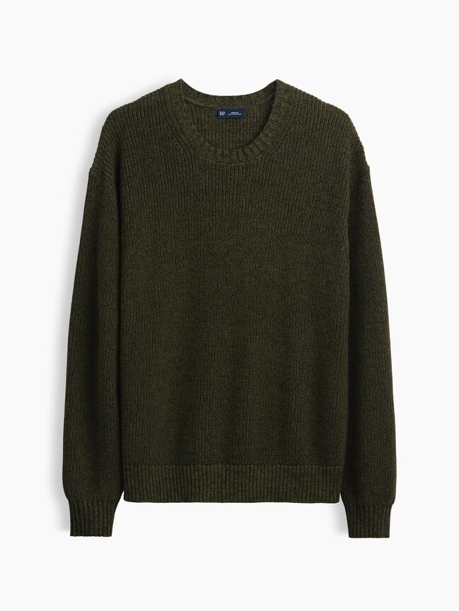 Relaxed Shaker Sweater gap relaxed shaker sweater