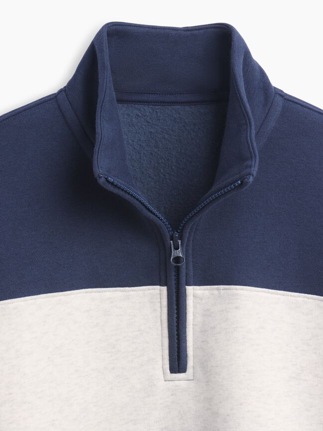 Kids VintageSoft Quarter-Zip Pullover gap kids vintagesoft quarter zip pullover