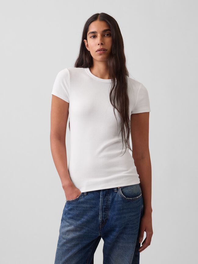 Modern Crewneck T-Shirt gap modern crewneck t shirt