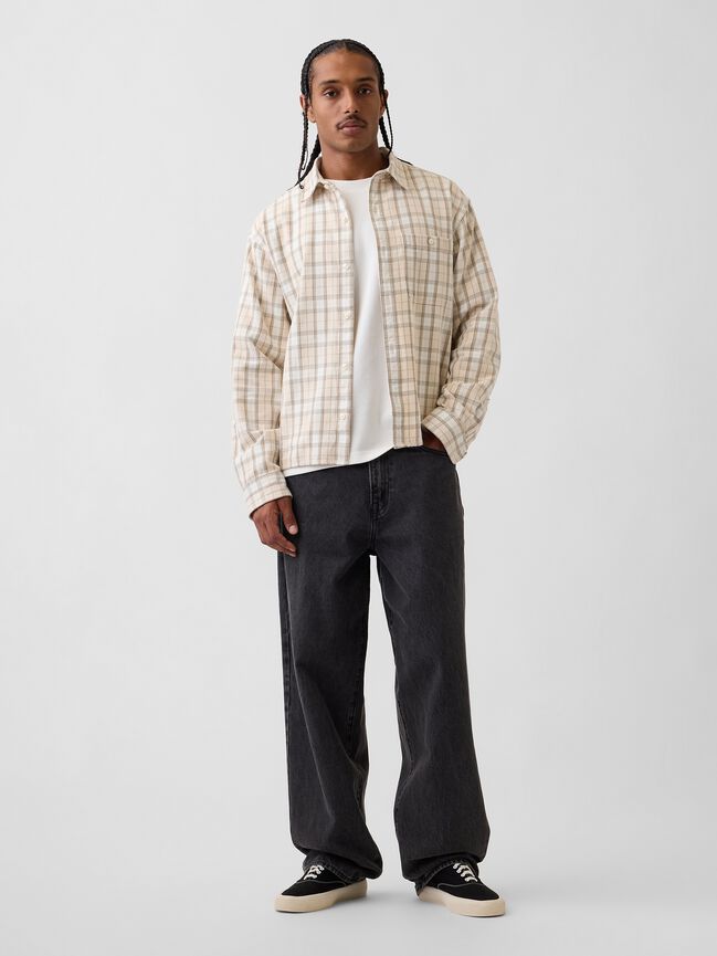 Relaxed Waffle T-Shirt gap relaxed waffle t shirt