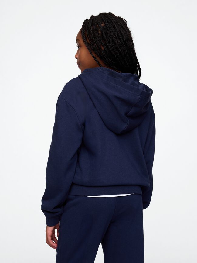 Kids Relaxed Gap Logo Zip Hoodie kids relaxed gap logo zip hoodie