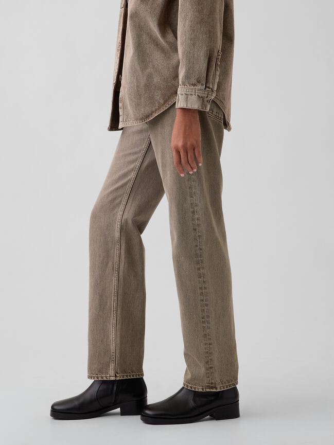 Mid Rise Straight Taper Jeans gap mid rise straight taper jeans