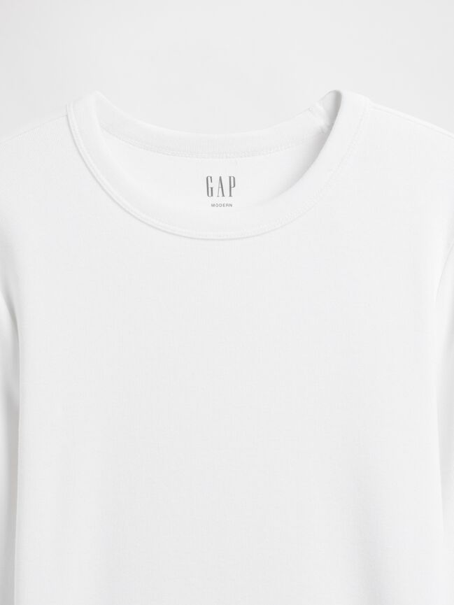 Modern Crewneck T-Shirt gap modern crewneck t shirt