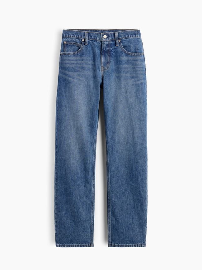Mid Rise Straight Taper Jeans gap mid rise straight taper jeans