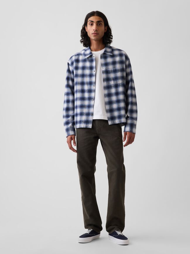 Canvas Relaxed Straight Jeans gap canvas relaxed straight jeans