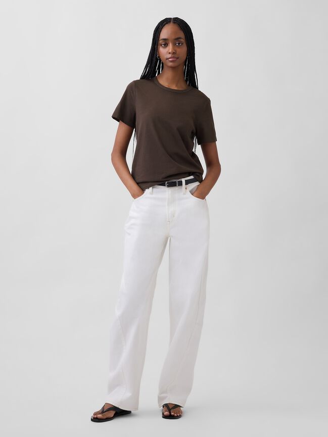 Organic Cotton VintageSoft T-Shirt gap organic cotton vintagesoft t shirt
