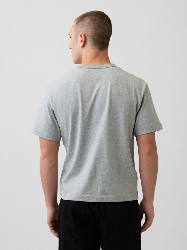 Adult Heavyweight Crop T-Shirt gap adult heavyweight crop t shirt