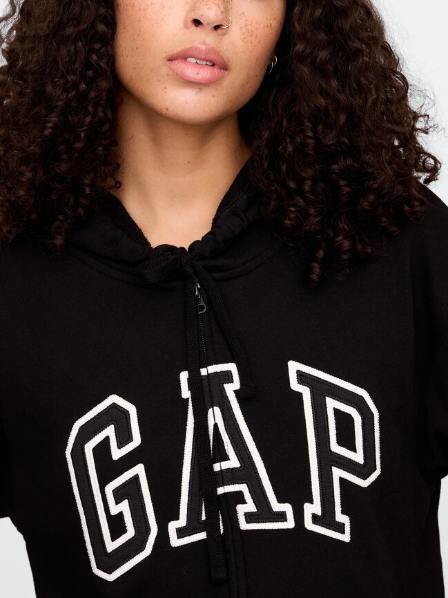 هودي مريح بسحاب بشعار Gap هودي مريح بسحاب بشعار gap
