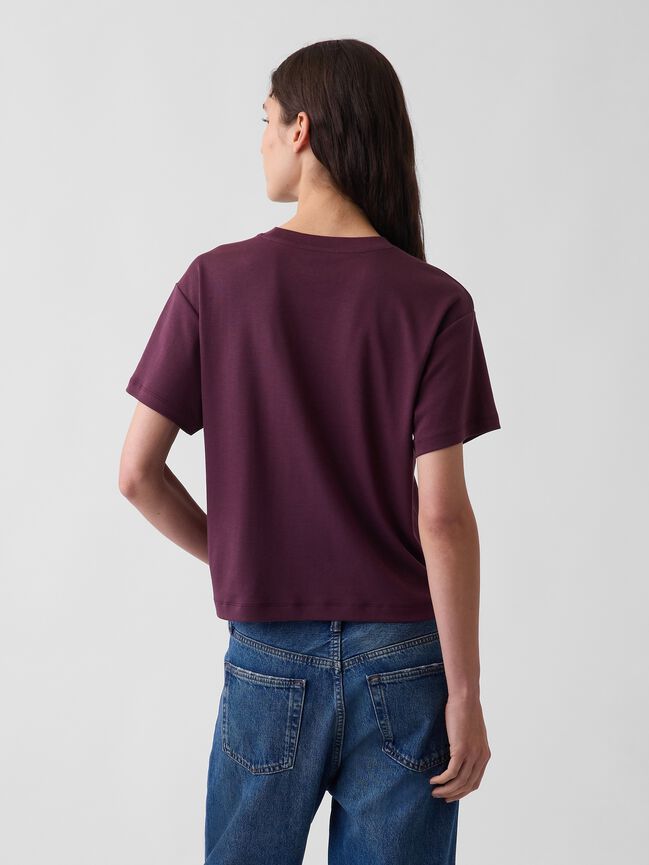 Supima¨ Cotton Relaxed T-Shirt gap supima cotton relaxed t shirt