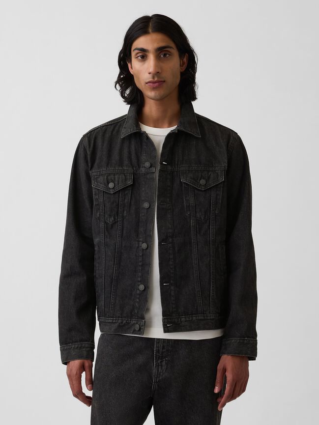 Adult Classic Icon Denim Jacket gap adult classic icon denim jacket