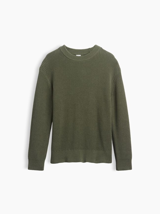 100% Cotton Relaxed Shaker Sweater gap 100 cotton relaxed shaker sweater
