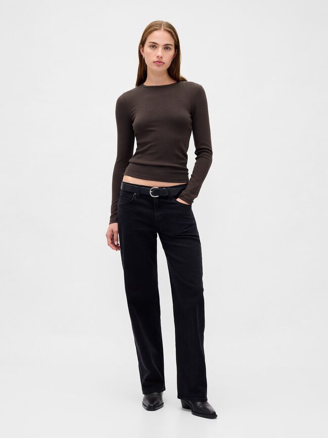 Modern Crewneck T-Shirt gap modern crewneck t shirt