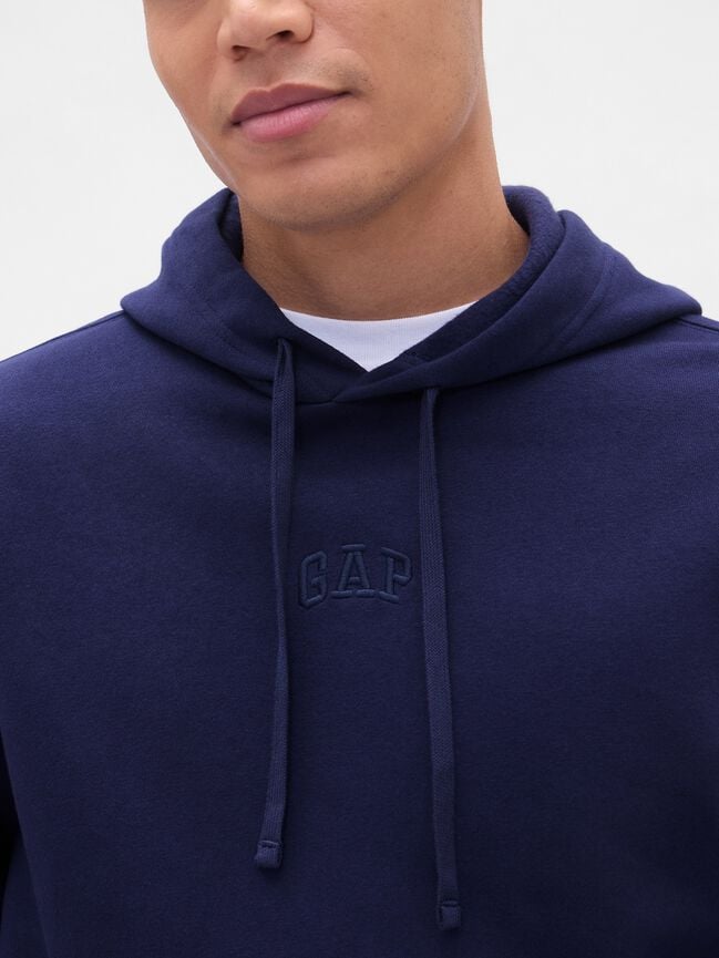 هودي مريح بشعار Gap صغير هودي مريح بشعار gap صغير