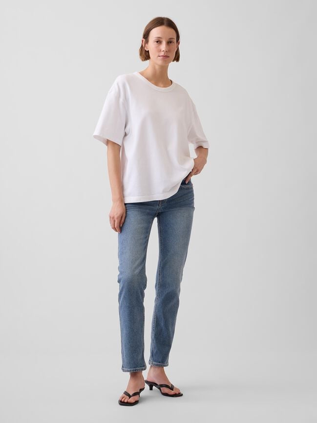 Low Rise '90s Slim Straight Jeans gap low rise 90s slim straight jeans