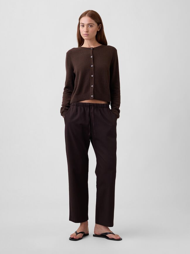 Mid Rise Easy Twill Pants gap mid rise easy twill pants