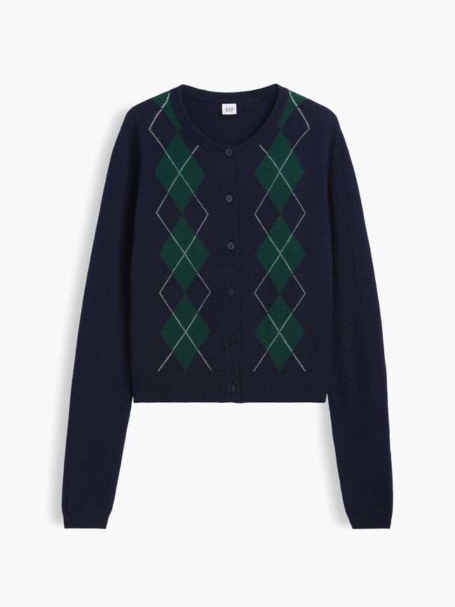 CashSoft Cropped Crewneck Cardigan gap cashsoft cropped crewneck cardigan