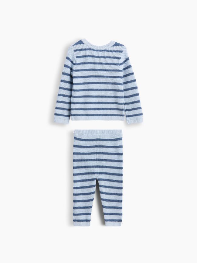 Baby Stripe Sweater Set gap baby stripe sweater set