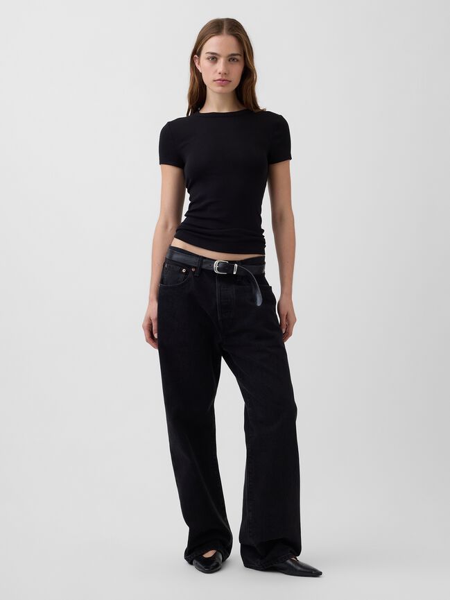 Modern Crewneck T-Shirt gap modern crewneck t shirt