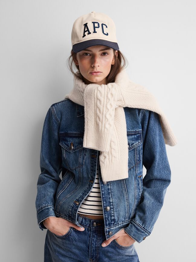 Gap × A.P.C. Logo Baseball Hat gap a p c logo baseball hat