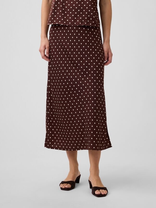 Pull-On Maxi Skirt gap pull on maxi skirt