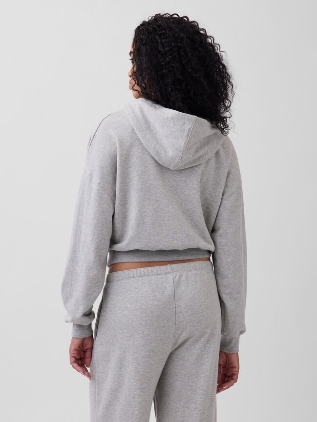 Oversized Gap Logo French Terry Zip Hoodie oversized gap logo french terry zip hoodie