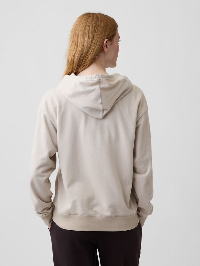 Relaxed Gap Logo Zip Hoodie relaxed gap logo zip hoodie
