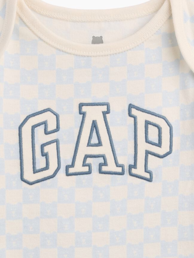 Organic Cotton Gap Logo Bodysuit organic cotton gap logo bodysuit