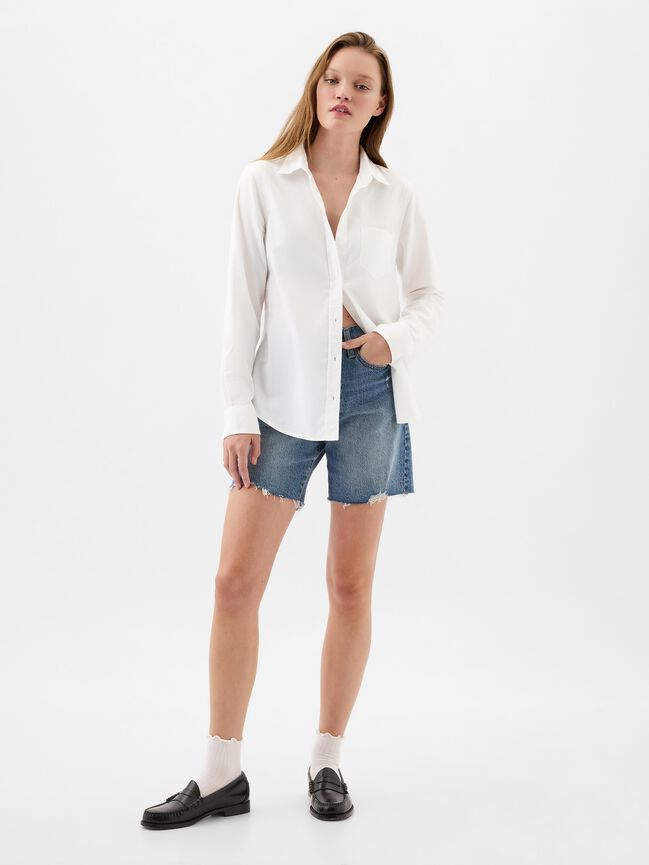 Gap Logo Oxford Shirt gap logo oxford shirt