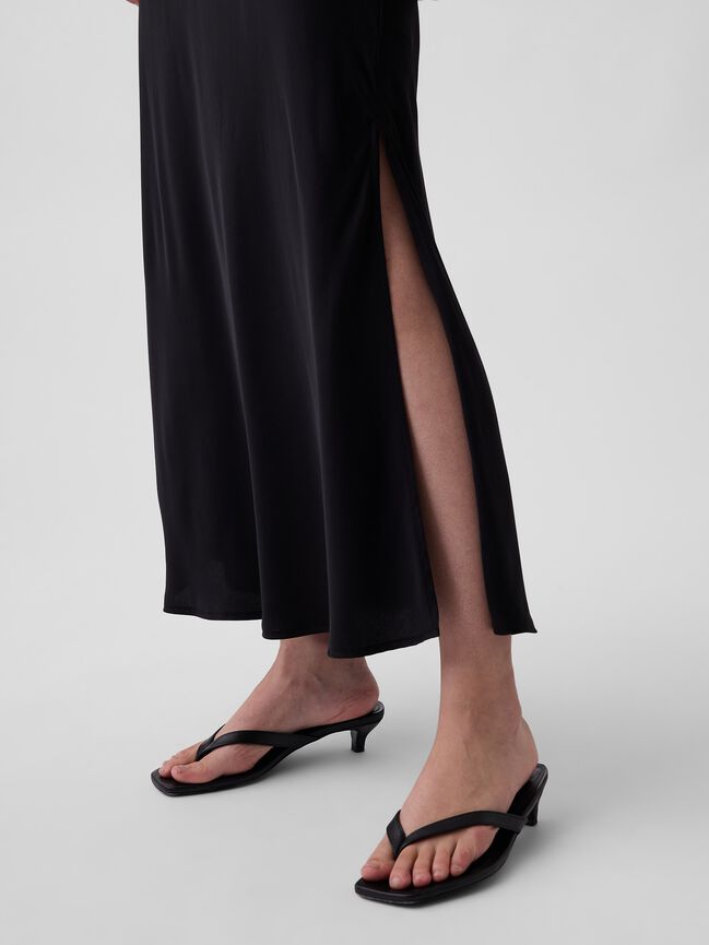 Maxi Slip Skirt gap maxi slip skirt