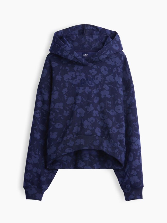 VintageSoft Crop Logo Hoodie gap vintagesoft crop logo hoodie