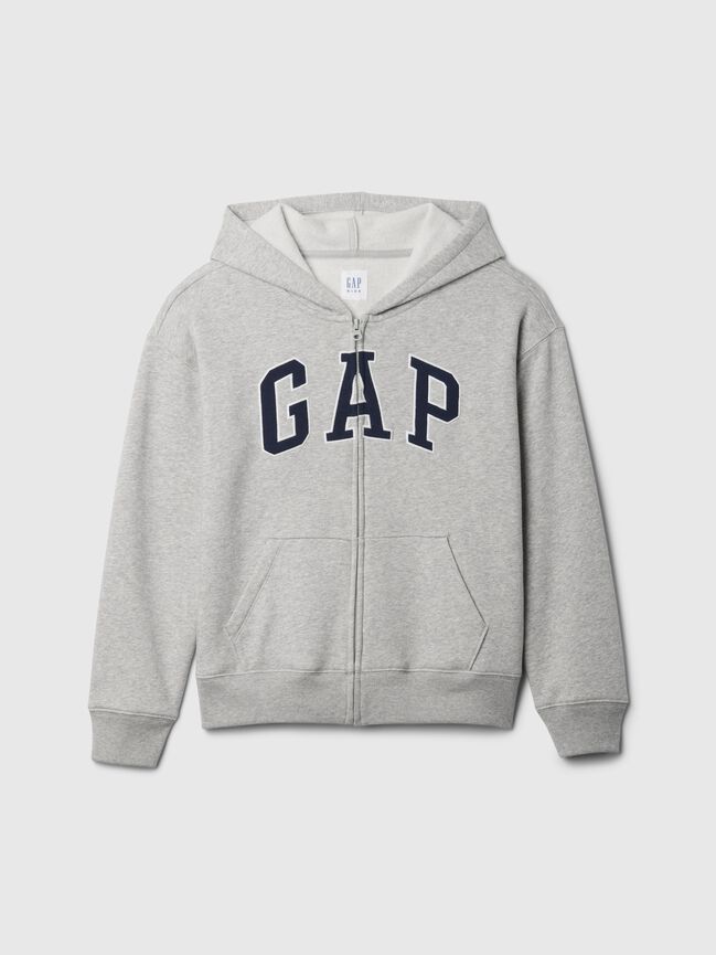 Kids Relaxed Gap Logo Zip Hoodie kids relaxed gap logo zip hoodie