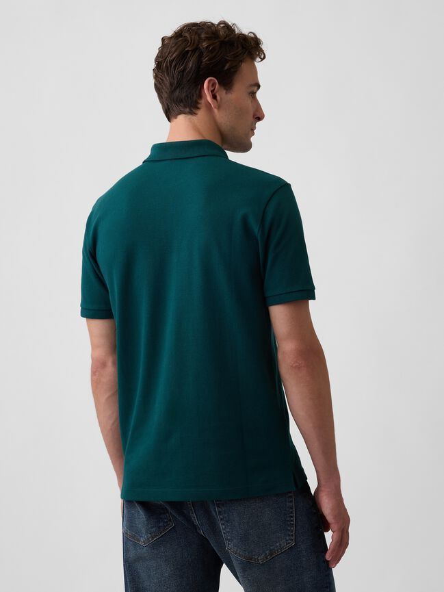Stretch Pique Polo Shirt gap stretch pique polo shirt