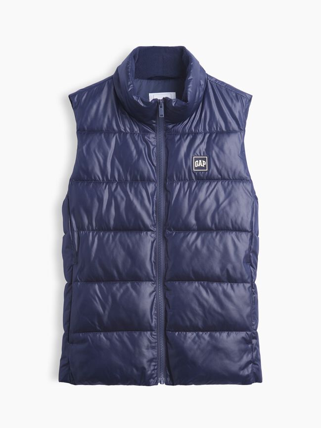 Relaxed Puffer Vest gap relaxed puffer vest