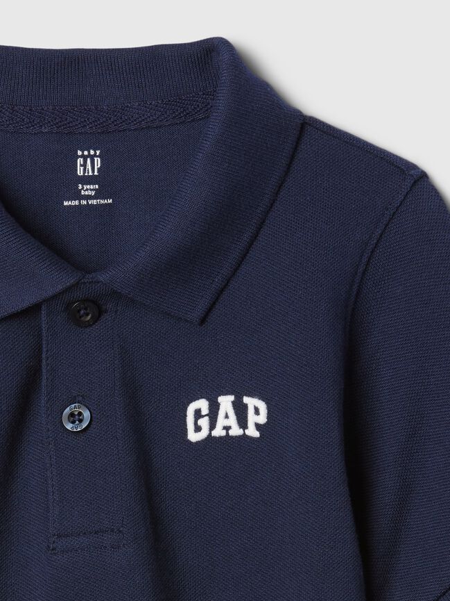 babyGap Logo Pique Polo Shirt babygap logo pique polo shirt