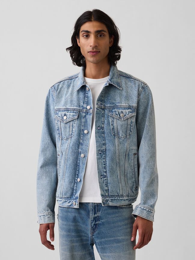 Classic Icon Denim Jacket gap classic icon denim jacket