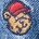 color Medium Wash Embroidered