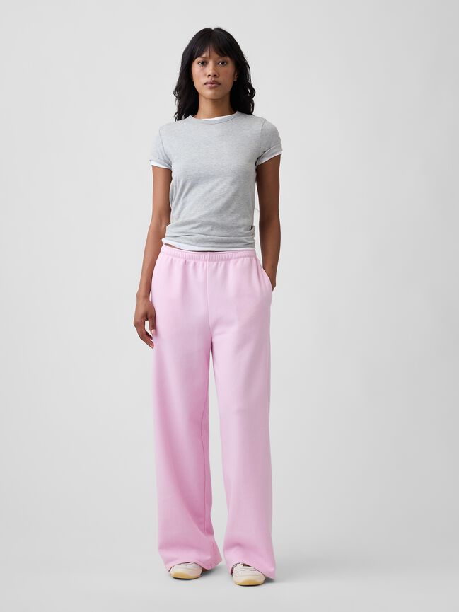 VintageSoft Baggy Wide-Leg Sweatpants gap vintagesoft baggy wide leg sweatpants