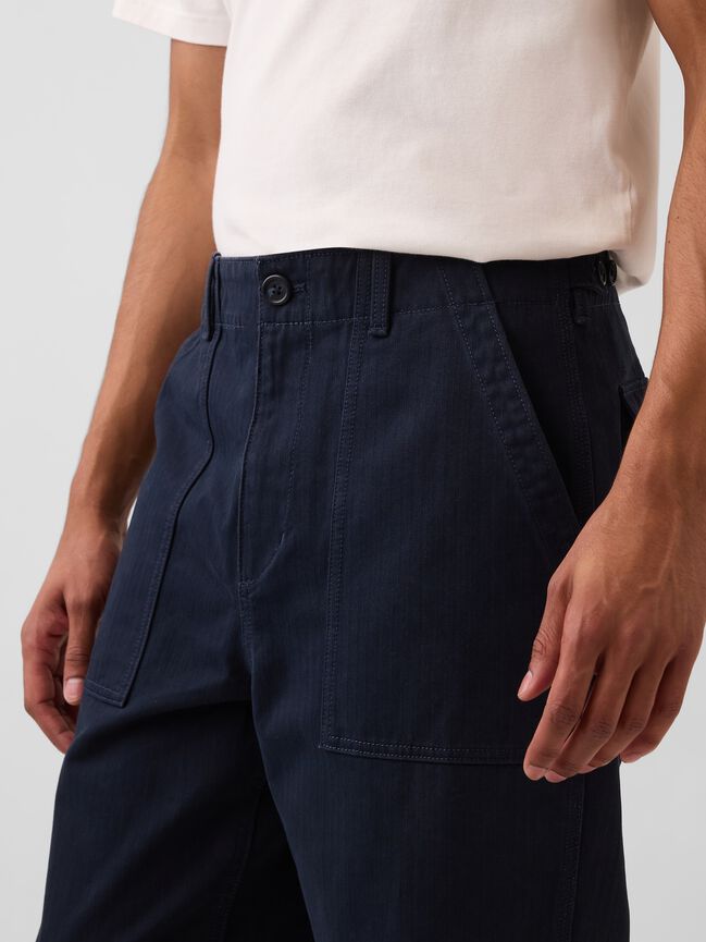 Herringbone '90s Loose Pants gap herringbone 90s loose pants