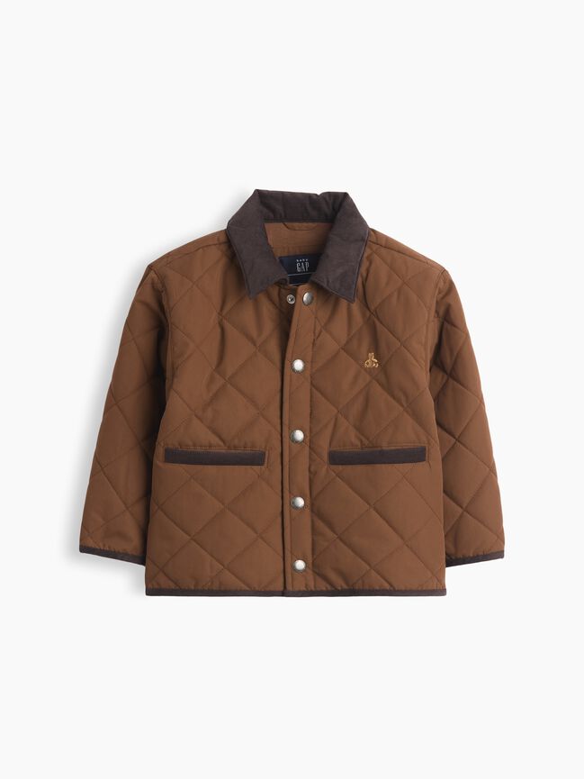 Baby & Toddler Recycled Quilted Field Jacket gap baby toddler recycled quilted field jacket